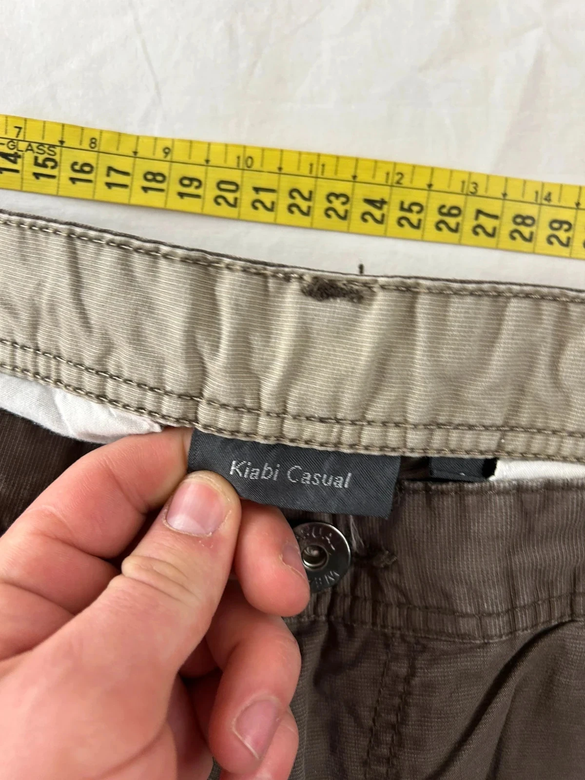 Brown kiabi casual wide leg pants – photo 8